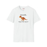 I'm so old... my pet "Rex" was a T- (Sarcastic/Funny) Unisex Jersey Short Sleeve Graphic T-Shirt