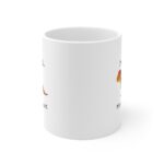 I'm so old... my pet "Rex" was a T- (Sarcastic/Funny) Ceramic Coffee Mug - Image 2